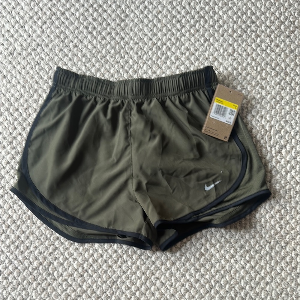 Nike Women's Olive Green Shorts